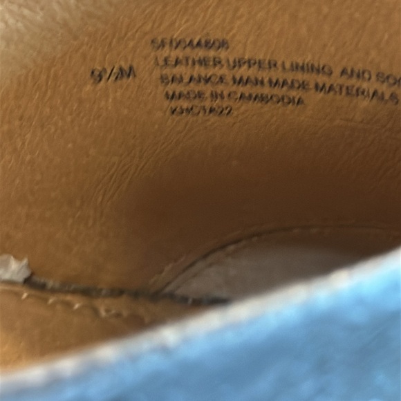 Women's Sofft Nalanie Silver Metalic Leather Slide Sandals Size 9.5 - Picture 6 of 6